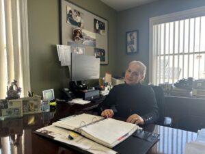 Director of Helen Kaplan Center Marta Garavito in her office